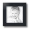 ArtToFrames 6x6 Inch Picture Frame, This 1.25 Inch Custom MDF Poster Frame is Available in Multiple Colors, Great for Your Art or Photos - Comes with Regular Glass and Corrugated Backing (A96BN)